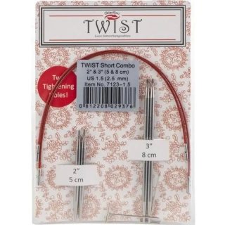ChiaoGoo Twist Short Combo set 5 + 8Cm vel. 2,5mm