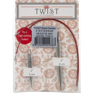 ChiaoGoo Twist Short Combo set 5 + 8Cm vel. 2,75mm