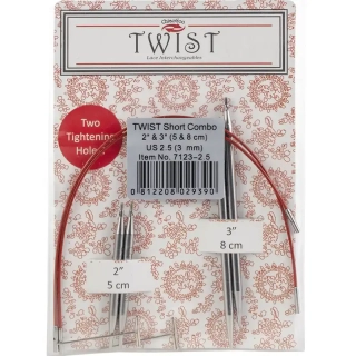 ChiaoGoo Twist Short Combo set 5 + 8Cm vel. 3mm