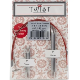ChiaoGoo Twist Short Combo set 5 + 8Cm vel. 3,25mm