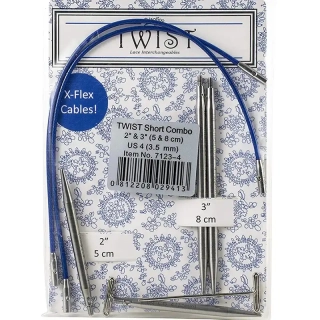 ChiaoGoo Twist Short Combo set 5 + 8Cm vel. 3,5mm