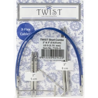 ChiaoGoo Twist Short Combo set 5 + 8Cm vel. 3,75mm