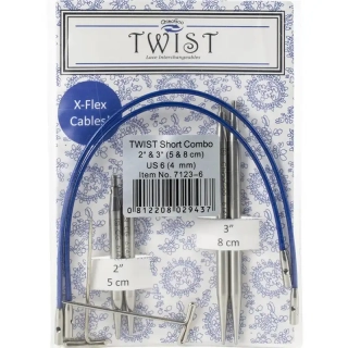 ChiaoGoo Twist Short Combo set 5 + 8Cm vel. 4mm