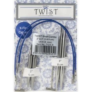 ChiaoGoo Twist Short Combo set 5 + 8Cm vel. 5mm
