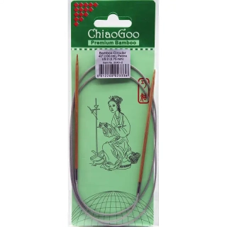 ChiaoGoo Fixní Kruhové Bambusové jehlice 100 cm 2,75mm