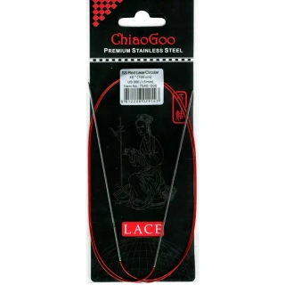 ChiaoGoo Lace Kruhové Fixní Jehlice 100Cm 1,5mm