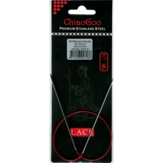 ChiaoGoo Lace Kruhové Fixní Jehlice 40Cm 2mm