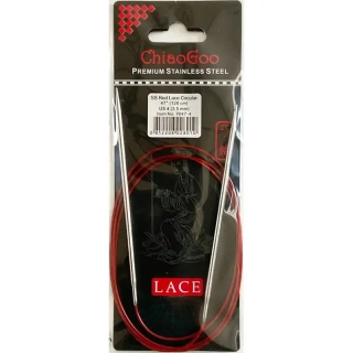 ChiaoGoo Lace Kruhové Fixní Jehlice 120Cm 3,5mm
