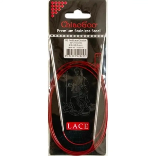 ChiaoGoo Lace Kruhové Fixní Jehlice 150Cm 3,5mm