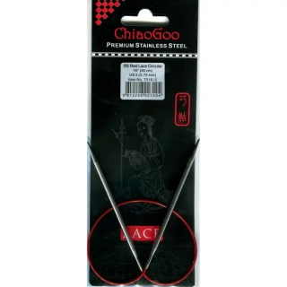 ChiaoGoo Lace Kruhové Fixní Jehlice 40Cm 3,75mm