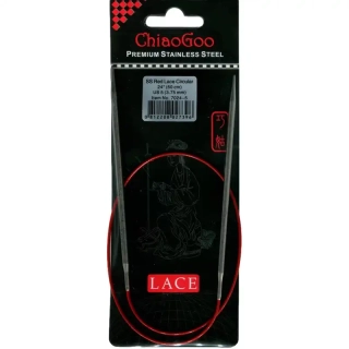 ChiaoGoo Lace Kruhové Fixní Jehlice 60Cm 3,75mm