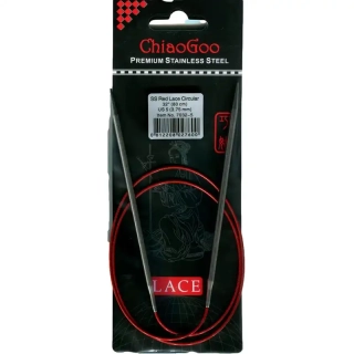 ChiaoGoo Lace Kruhové Fixní Jehlice 80Cm 3,75mm