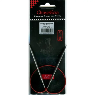 ChiaoGoo Lace Kruhové Fixní Jehlice 40Cm 4mm