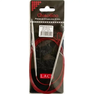 ChiaoGoo Lace Kruhové Fixní Jehlice 150Cm 4,5mm