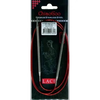ChiaoGoo Lace Kruhové Fixní Jehlice 100Cm 5mm