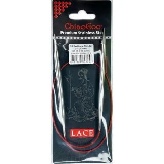 ChiaoGoo Lace Kruhové Fixní Jehlice 60Cm 6,5mm