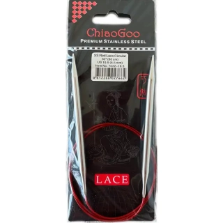 ChiaoGoo Lace Kruhové Fixní Jehlice 80Cm 6,5mm