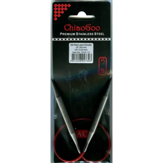 ChiaoGoo Lace Kruhové Fixní Jehlice 40Cm 9mm