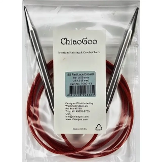 ChiaoGoo Lace Kruhové Fixní Jehlice 150Cm 9mm