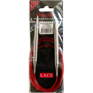 ChiaoGoo Lace Kruhové Fixní Jehlice 120Cm 10mm