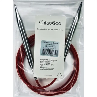 ChiaoGoo Lace Kruhové Fixní Jehlice 150Cm 10mm