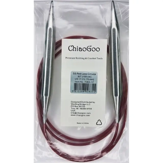 ChiaoGoo Lace Kruhové Fixní Jehlice 150Cm 12,75mm