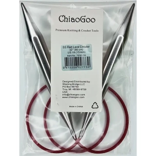 ChiaoGoo Lace Kruhové Fixní Jehlice 80Cm 15mm