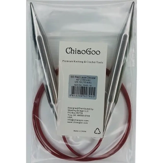 ChiaoGoo Lace Kruhové Fixní Jehlice 100Cm 15mm