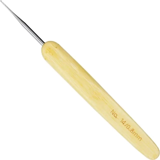 Bambusový háček ChiaoGoo s kovovou špičkou 0,8mm