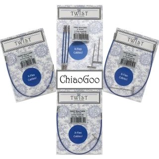 ChiaoGoo Speciální Lanka Twist Blue X-Flex