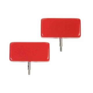 ChiaoGoo Koncovka k Lanku Twist Red Mini (2kusy)