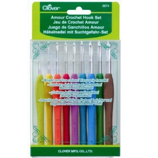 Sada háčků Amour Clover 3674