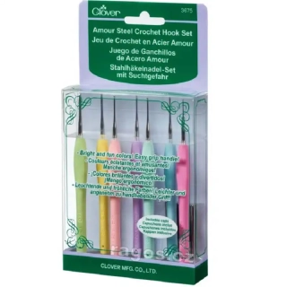 Sada háčků malých velikostí Amour Clover 3675
