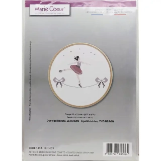 Sada na vyšívání Marie Coeur Baletka a stuha