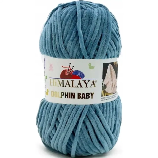 HIMALAYA Příze Dolphin Baby 80381 Modrošedá