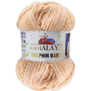 HIMALAYA Příze Dolphin Baby 80384 tmavší meruňková