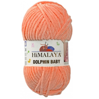 HIMALAYA Příze Dolphin Baby 80355 Broskvová