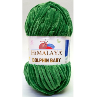 HIMALAYA Příze Dolphin Baby 80360 lesní zelená