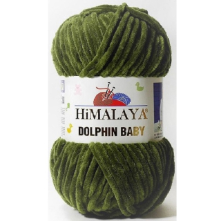 HIMALAYA Příze Dolphin Baby 80361 Olivová