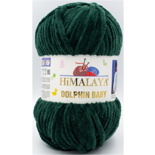 HIMALAYA Příze Dolphin Baby 80362 tmavě Zelená
