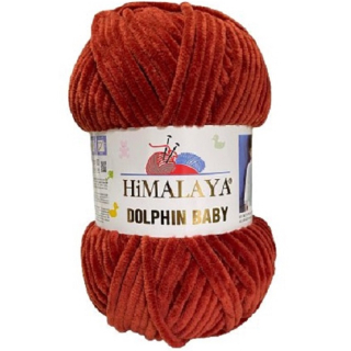 HIMALAYA Příze Dolphin Baby 80370 Rezavá