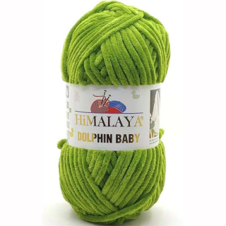 HIMALAYA Příze Dolphin Baby 80371 Trávová zelená