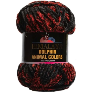 HIMALAYA Dolphin Animal Colors 83105 Černá-červená