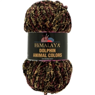 HIMALAYA Dolphin Animal Colors 83110 Hnědá-žlutá