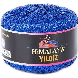 Himalaya Yildiz 58111 Modrá s modrými flitry