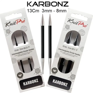 KnitPro Karbonz kruhové výměnné 13Cm