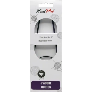 KnitPro J’adore Cubics Kruhové Fixní Jehlice 60 Cm 3,5mm