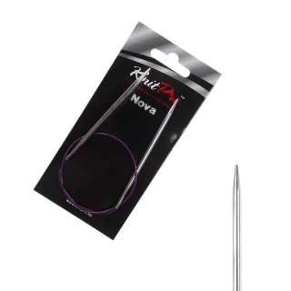 KnitPro Nova kruhové kovové fixní jehlice 3,25mm 40cm