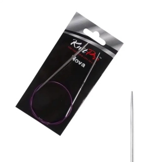 KnitPro Nova kruhové kovové fixní jehlice 2,25mm 40cm