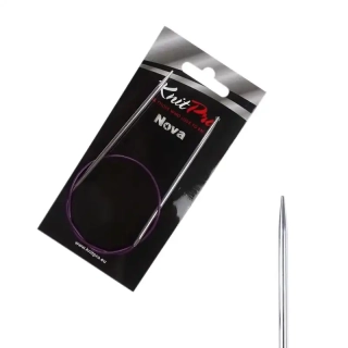 KnitPro Nova kruhové kovové fixní jehlice 2,75mm 40cm